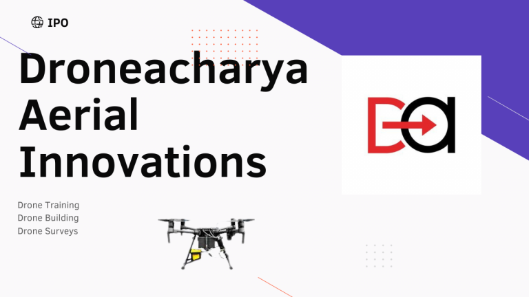 Droneacharya Aerial Innovations IPO Details : GMP Price, Lot Size, Share Price 4 Droneacharya_Aerial_Innovations