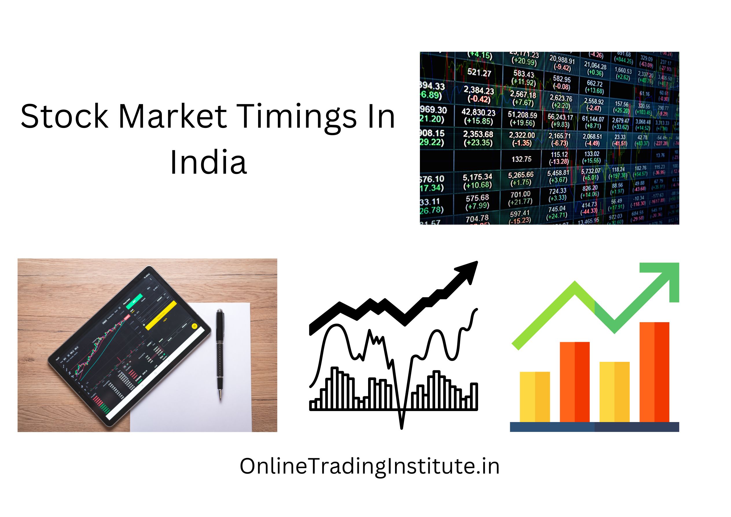 NSE BSE Timings in India Stock Market Opening & Closing Time