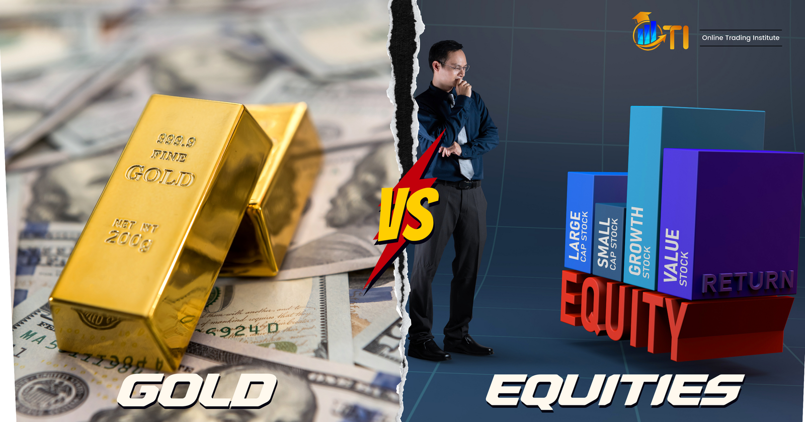 Gold vs equities which is safer
