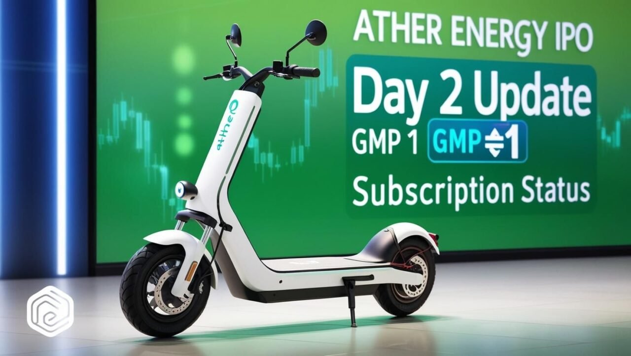 Ather Energy IPO Latest Update: Know Day 2 Subscription Status, Latest GMP and Check Price Band 1 Ather Energy IPO Latest Update