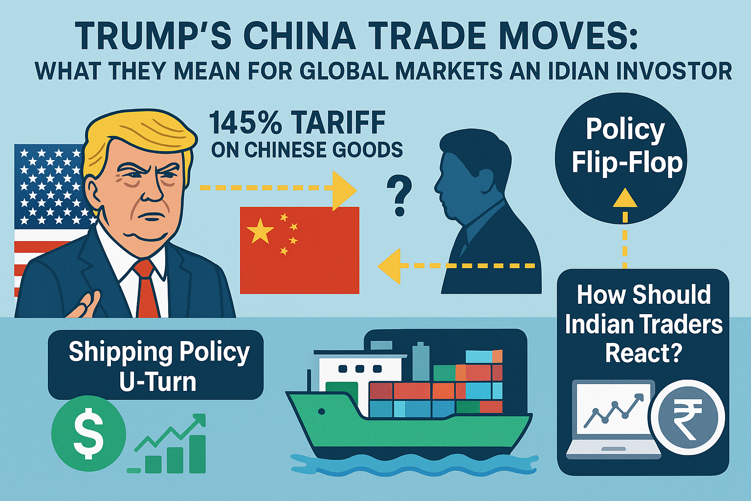 ट्रंप और चीन व्यापार नीति भारतीय निवेशकों के लिए मार्गदर्शन 1