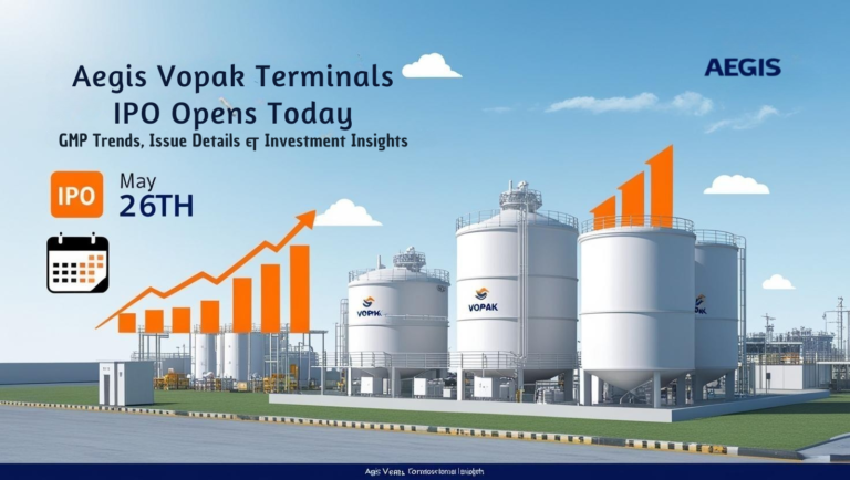 Powerful Debut: Aegis Vopak Terminals IPO Opens May 26 – GMP Trends & Key Details Inside 5 Aegis Vopak Terminals IPO