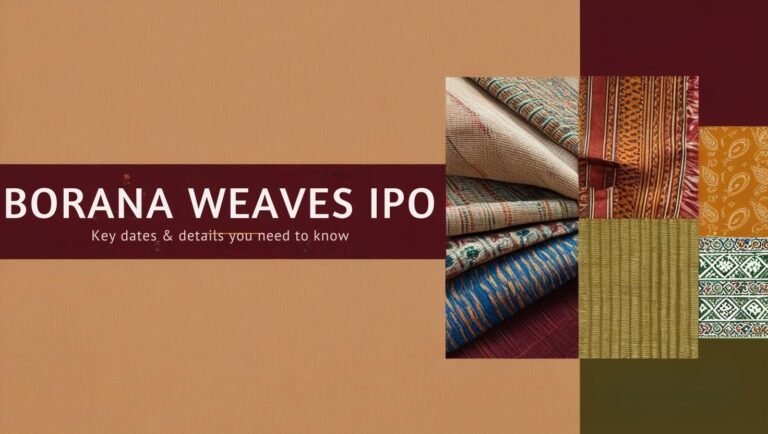 Borana Weaves IPO Key Details- IPO Dates, Financials and Price Band 6 BORANA WEAVES IPO Key dates & details