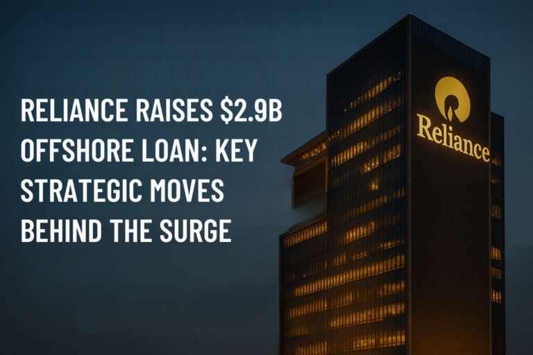 Reliance Raises $2.9B Offshore Loan: Key Strategic Moves Behind the Surge 6 Reliance Raises $2.9B Offshore Loan: Key Strategic Moves Behind the Surge