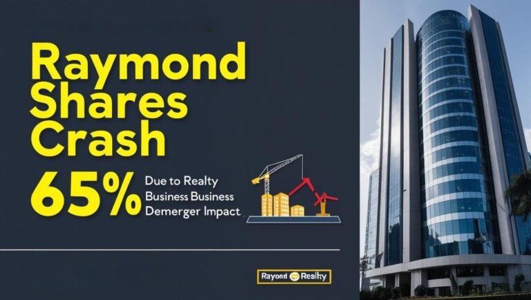 Raymond Shares Fall 65%! Here's What the Realty Demerger Means for Investors 6 Raymond Shares Fall 65%! Here's What the Realty Demerger Means for Investors