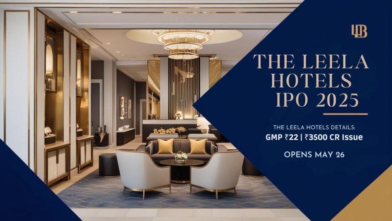 The Leela Hotels IPO Opens Today: ₹3,500 Cr Issue, Key Dates & Latest GMP 1 The Leela Hotels IPO