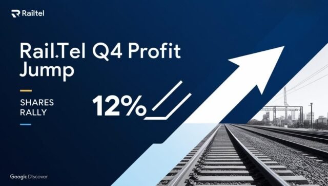 RailTel Q4 Profit Jump Triggers Market Buzz: Shares Rally Over 12% 1 RailTel Share Rallies