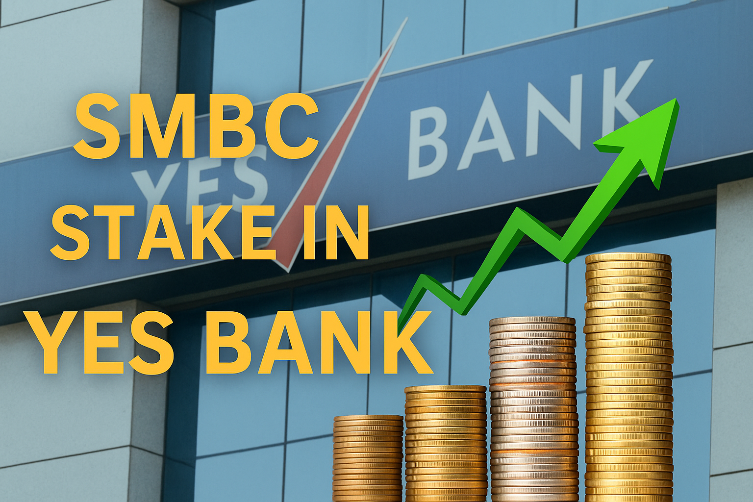 Yes bank share price soars 9% - japan’s smbc bets big!
