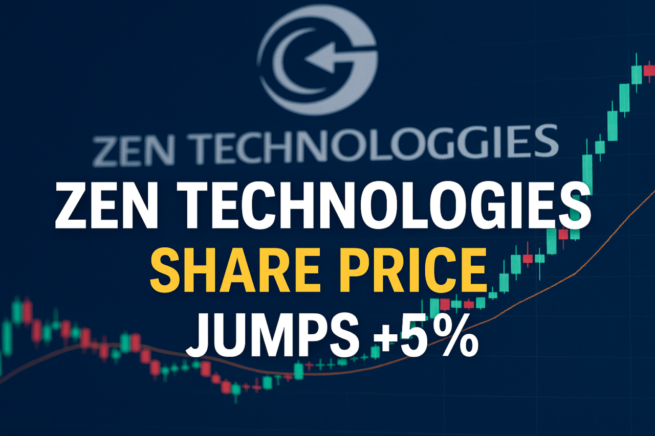 ZEN Technologies Share Price Jumps 5% Amid Defence Sector Buzz Post Ceasefire 1 ZEN Technologies Share Price Jumps 5% Amid Defence Sector Buzz Post Ceasefire