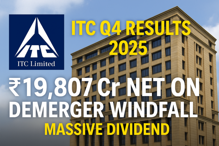 ITC Q4 Results 2025: ₹19,807 Cr Net on Demerger Windfall & Massive Dividend! 6 ITC Q4 Results 2025