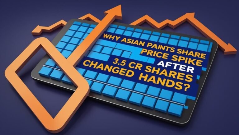 Why Asian Paints Share Price Spiked After 3.5 Cr Shares Changed Hands? 7 Asian Paints Share Price