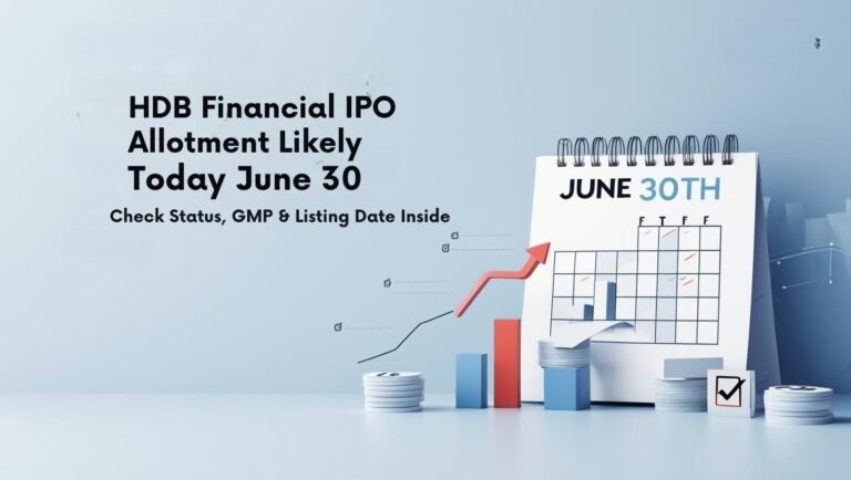 HDB Financial IPO Allotment Likely Today June 30? Here's How to Check Status Instantly 3 HDB Financial IPO Allotment