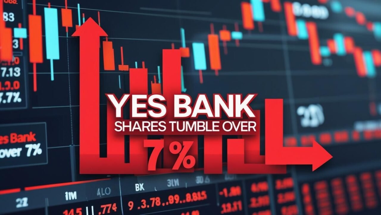 Yes Bank Share Price Drops Over 7% Ahead of Key Fundraising Decision 1 Yes Bank Tumble Over 7%