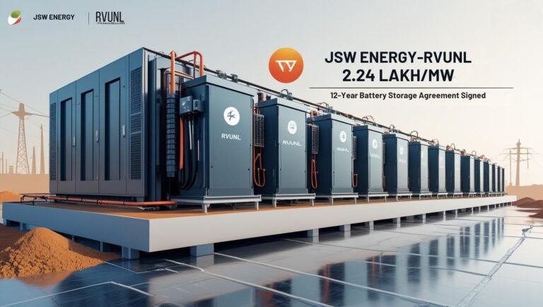Stock in Focus Today: JSW Energy Signs ₹2.24 Lakh/MW Storage Pact with RVUNL 7 JSW Energy