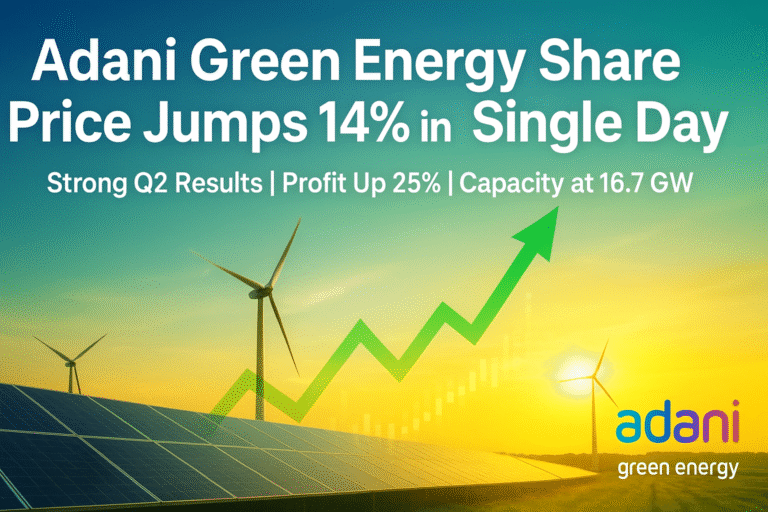 Adani green energy share price