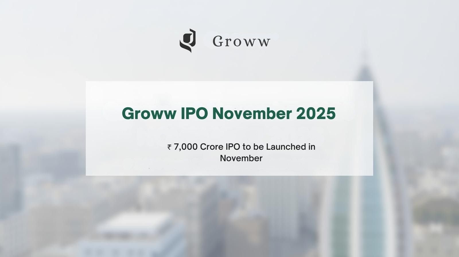 Groww ipo