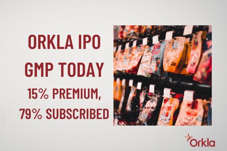 Orkla ipo gmp today