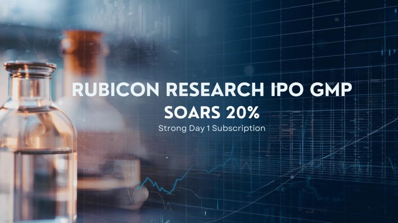 Rubicon Research IPO GMP Today Rises 20% as Retail Investors Drive Strong Day 1 Subscription 1 RUBICON RESEARCH IPO GMP