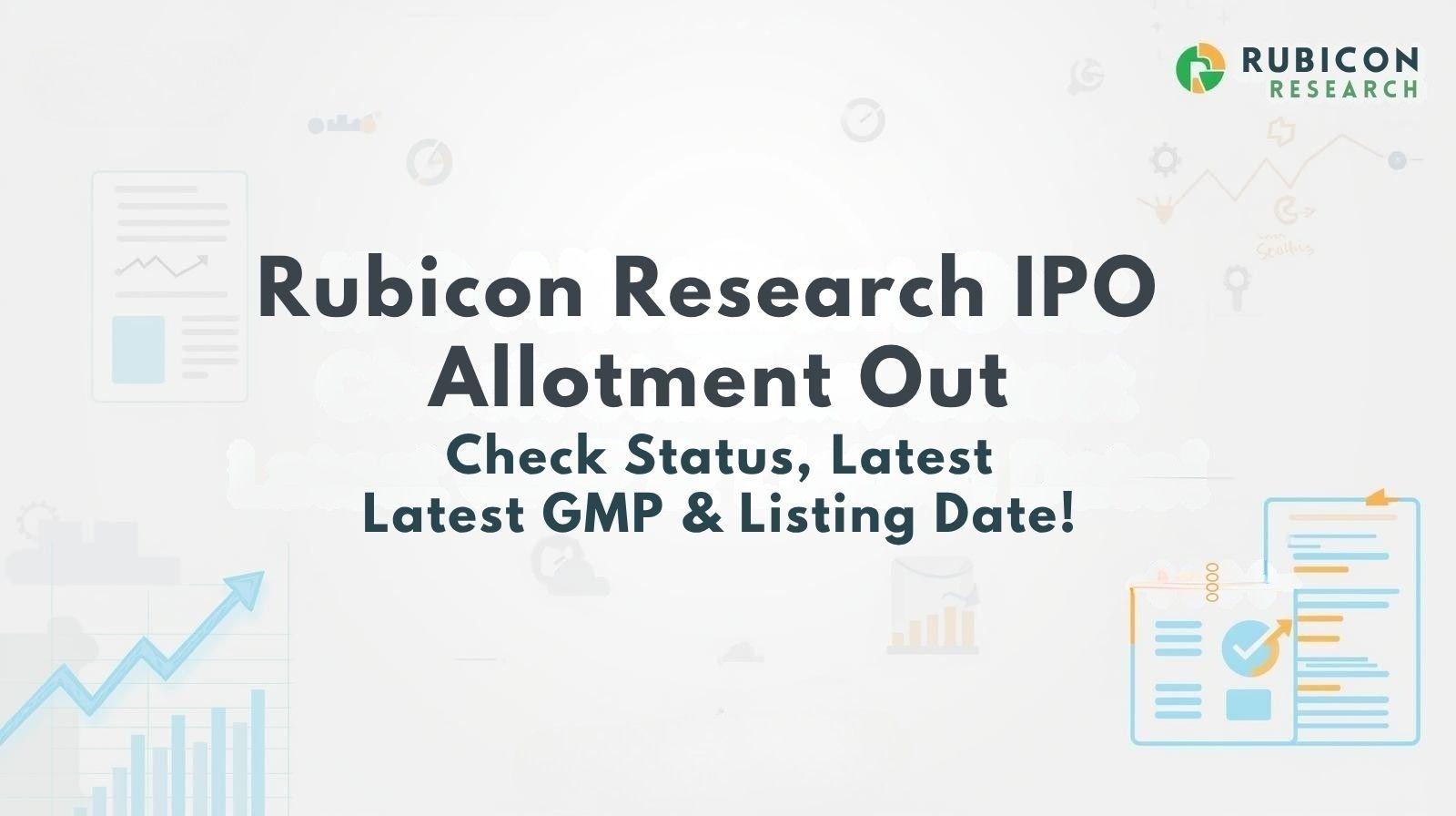 Rubicon research ipo allotment out