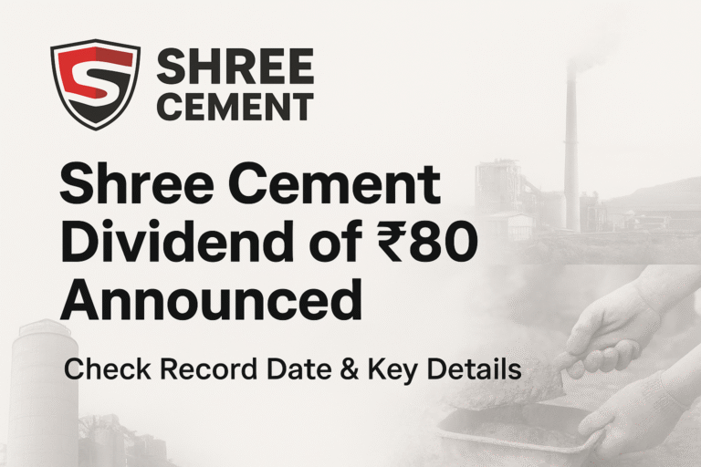 Shree cement dividend