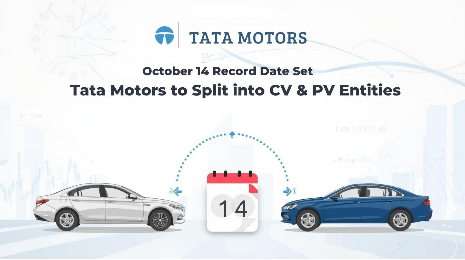 Tata motors to split into cv & pv entities