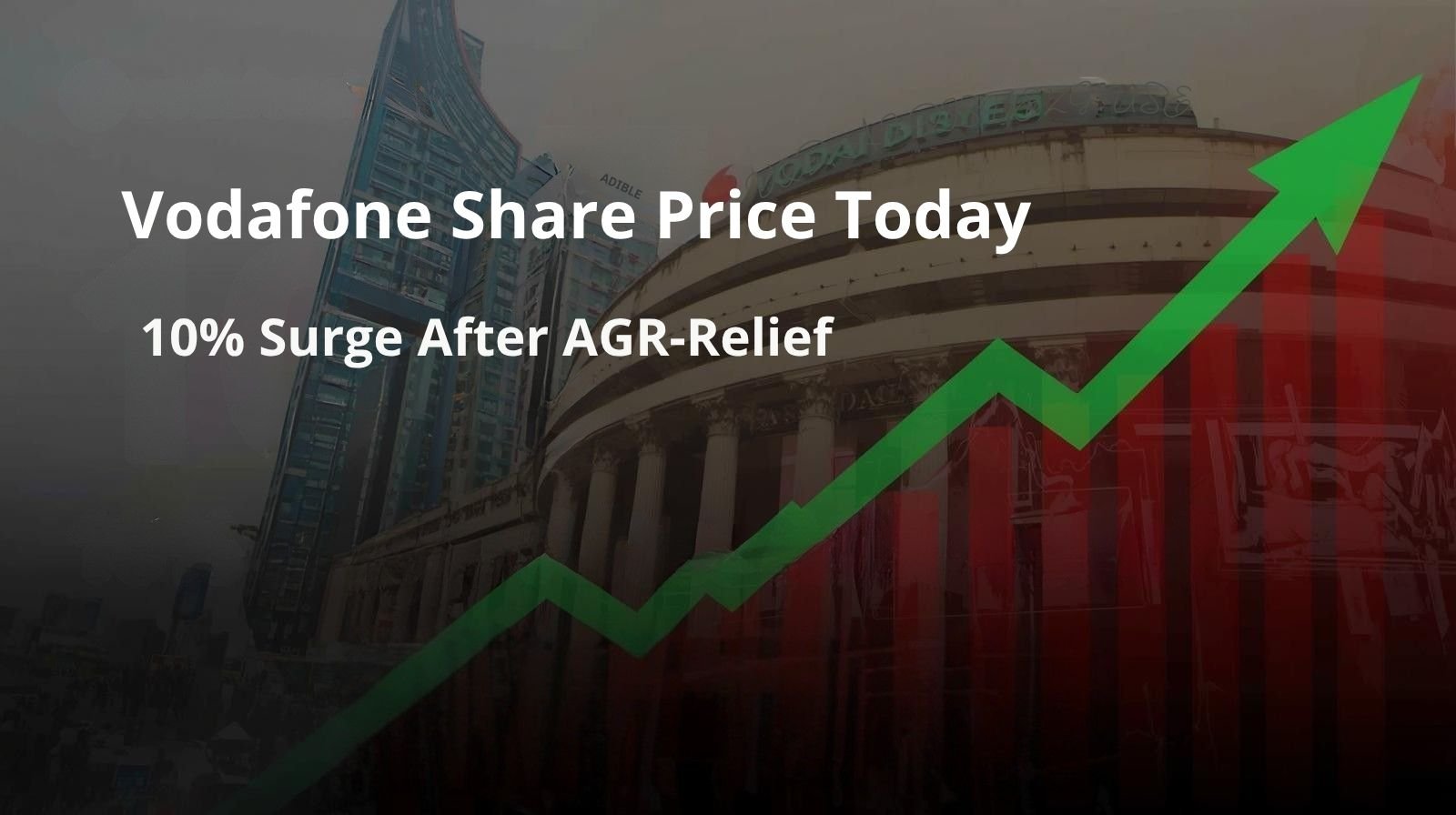 Vodafone share price today