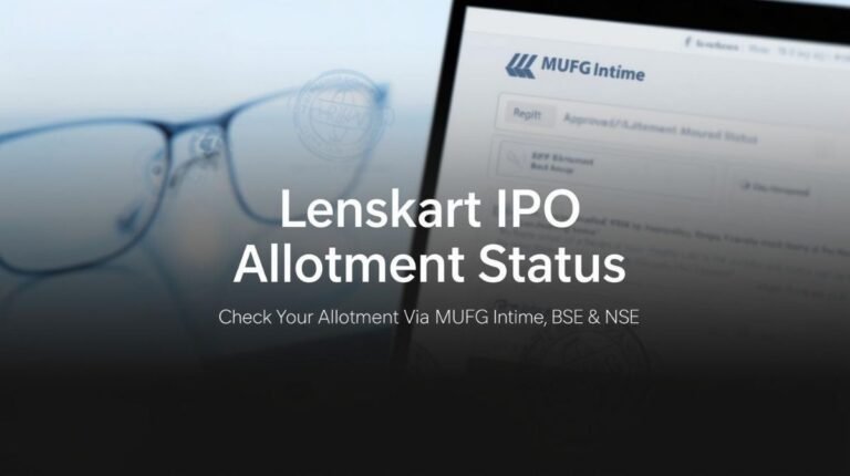 Lenskart ipo allotment status