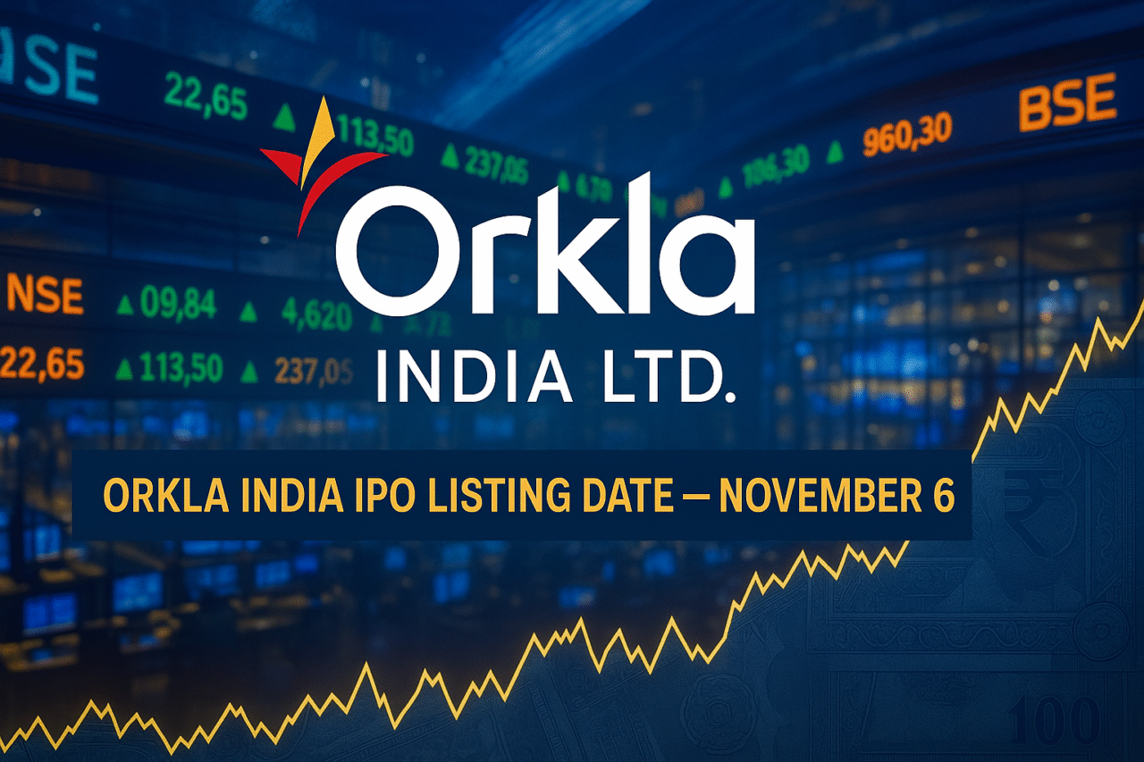Orkla India IPO Listing Date- Shares to List Today, Issue Subscribed 42x, Check GMP & Expected Listing Price 1 Orkla india ipo listing date