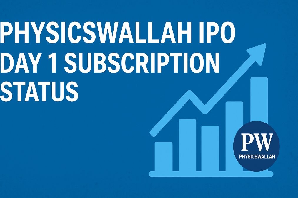 Physicswalla ipo day 1 subscription status