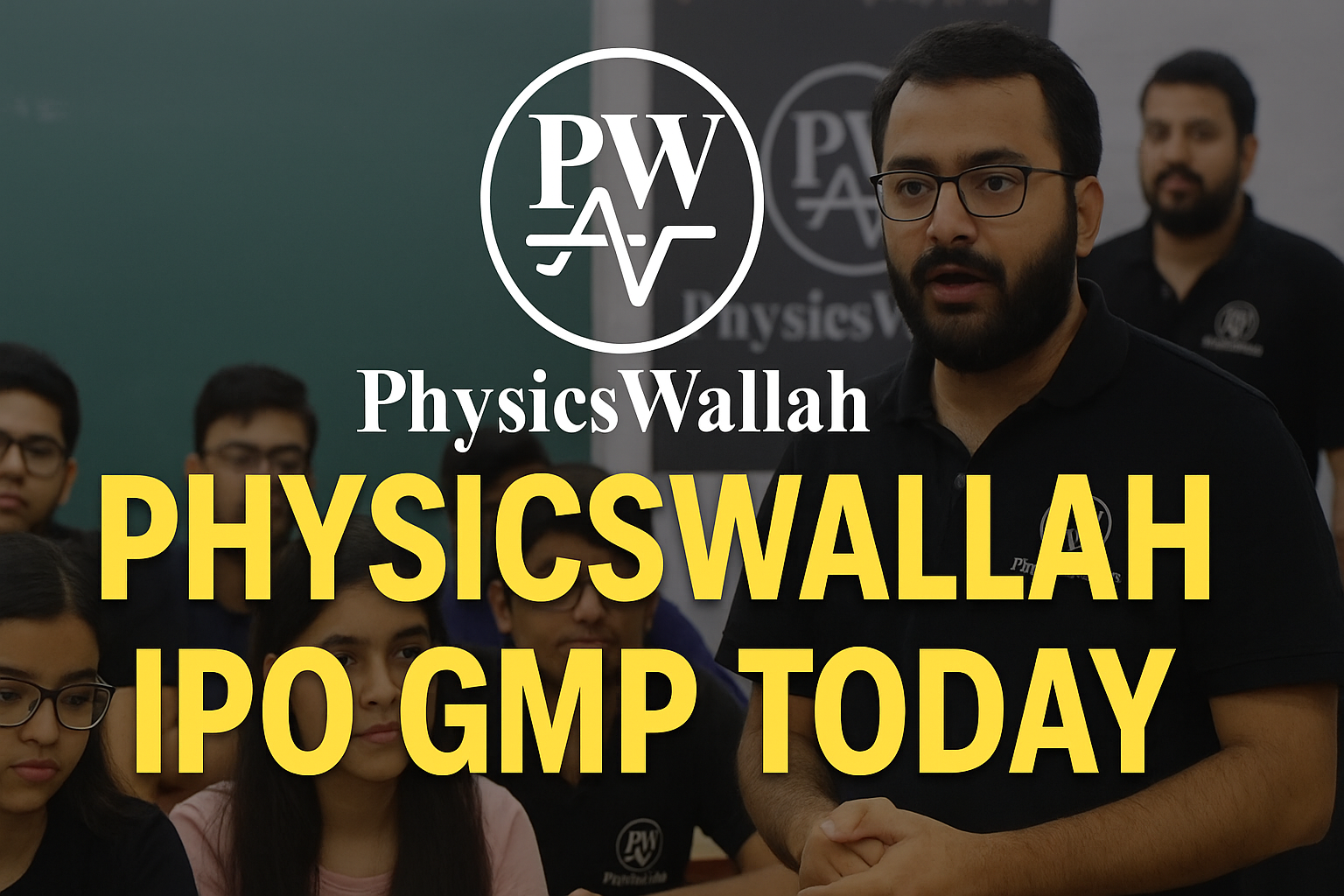 Physicswallah ipo gmp today