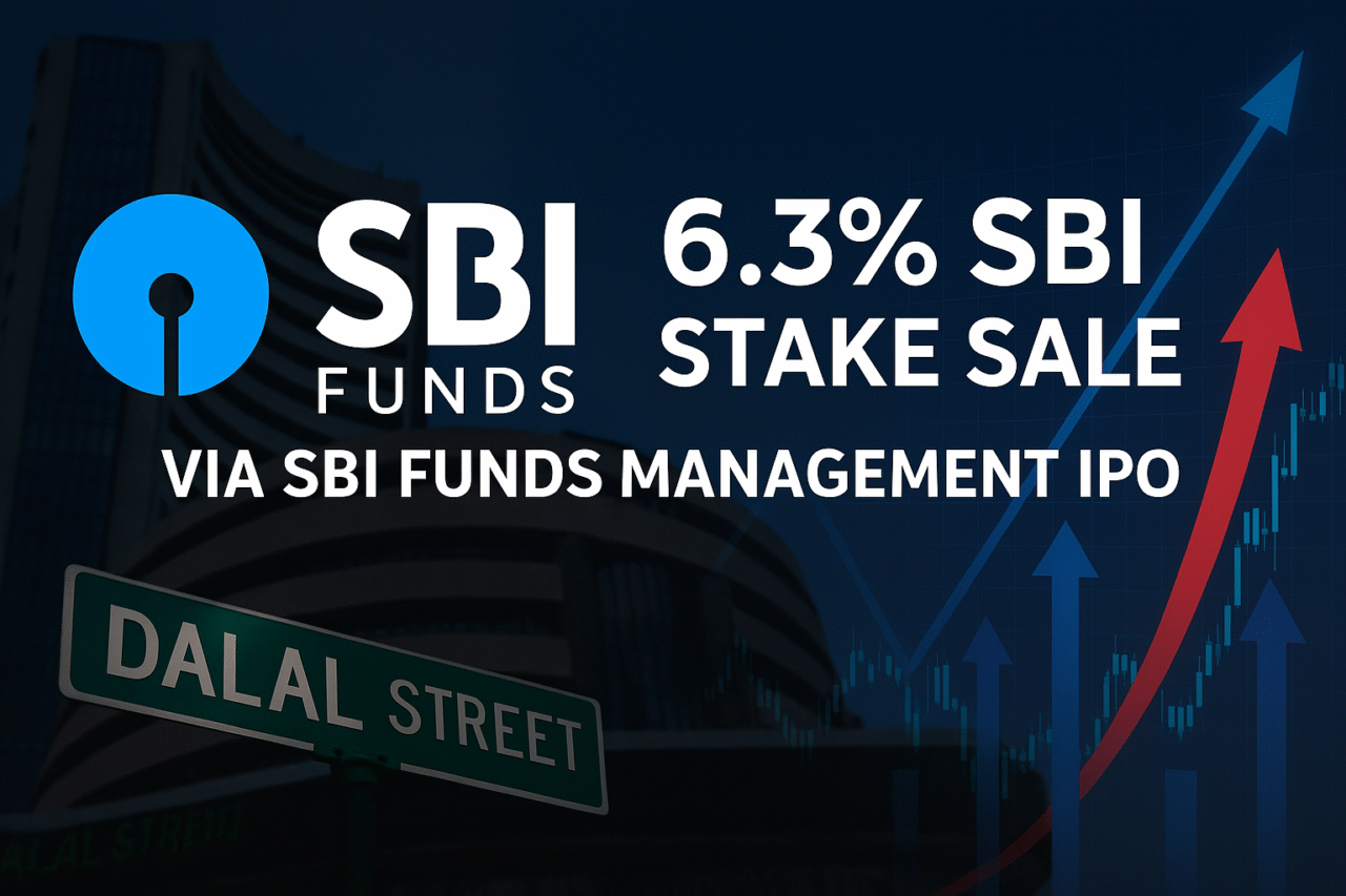 Big Move Ahead! 6.3% SBI Stake Sale via SBI Funds Management IPO Gets Green Light 1 Sbi stake sale