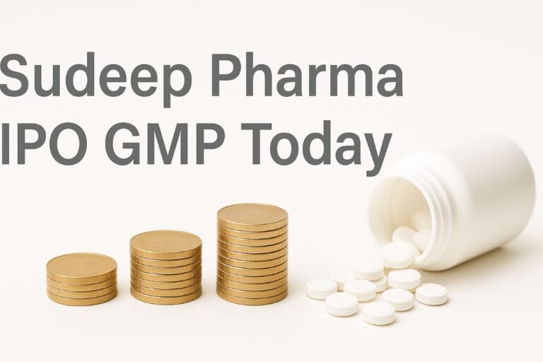 Sudeep pharma ipo gmp today