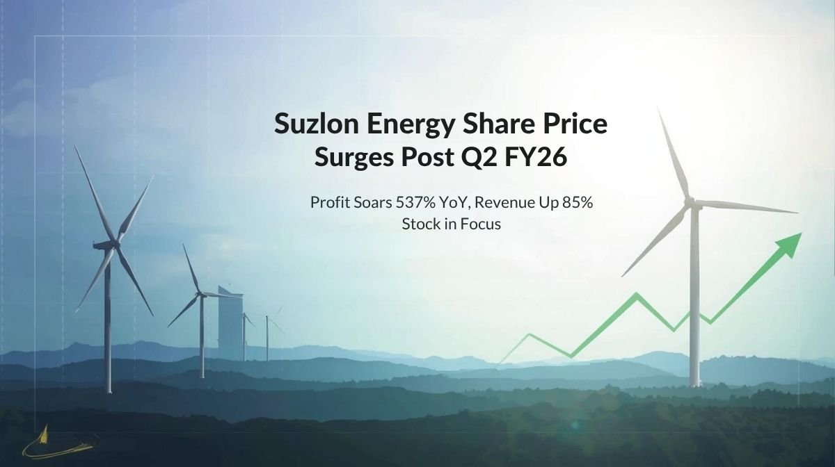 Suzlon Energy Share Price Surges Post Q2 FY26 — Profit Zooms 535% YoY,Revenue Up 85%, Stock in Focus! 1 Suzlon energy share price