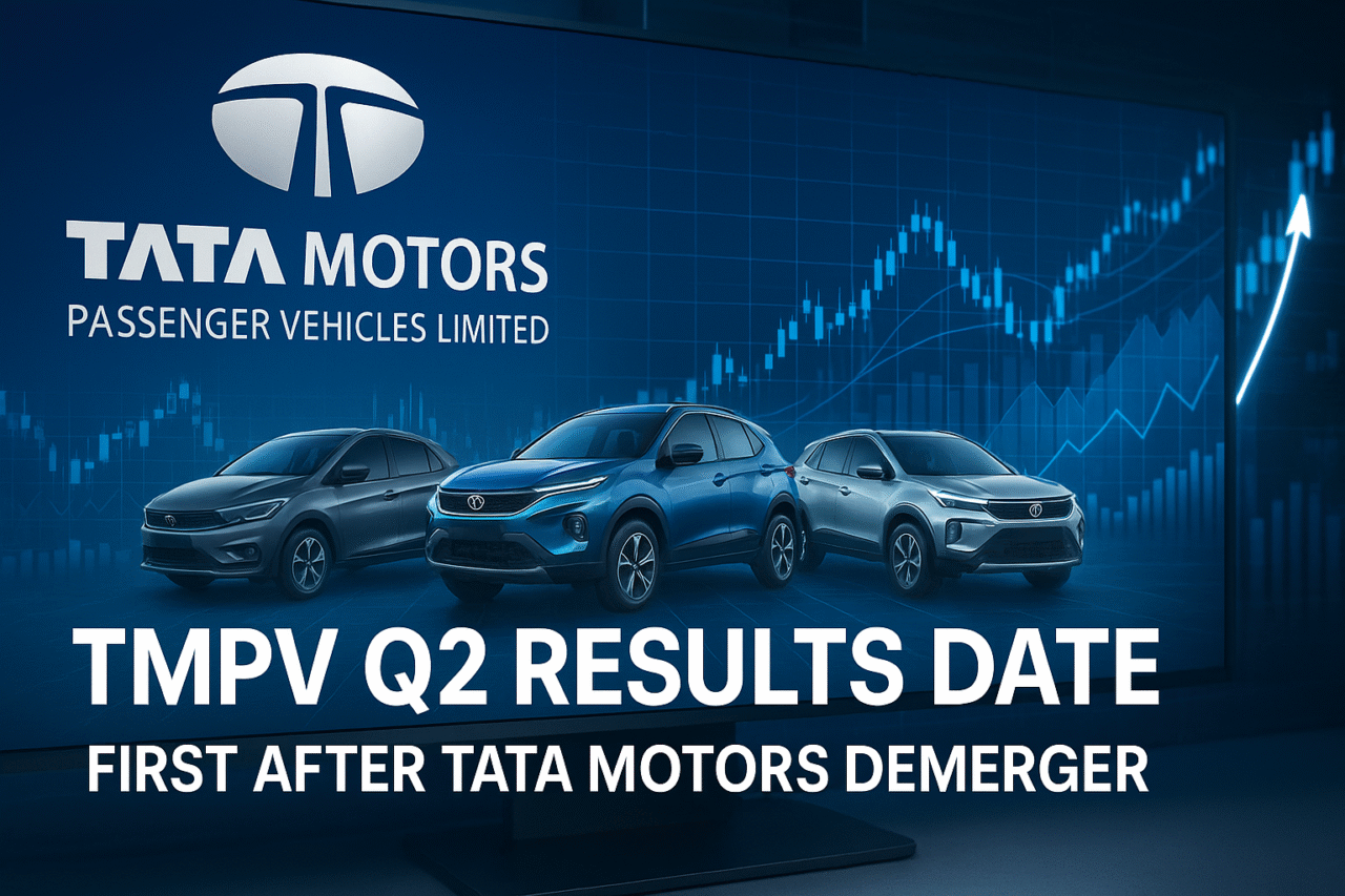 TMPV Q2 Results Date Announced— First Tata Motors Earnings After Demerger!Key Numbers to Watch This November 1 Tmpv q2 results date