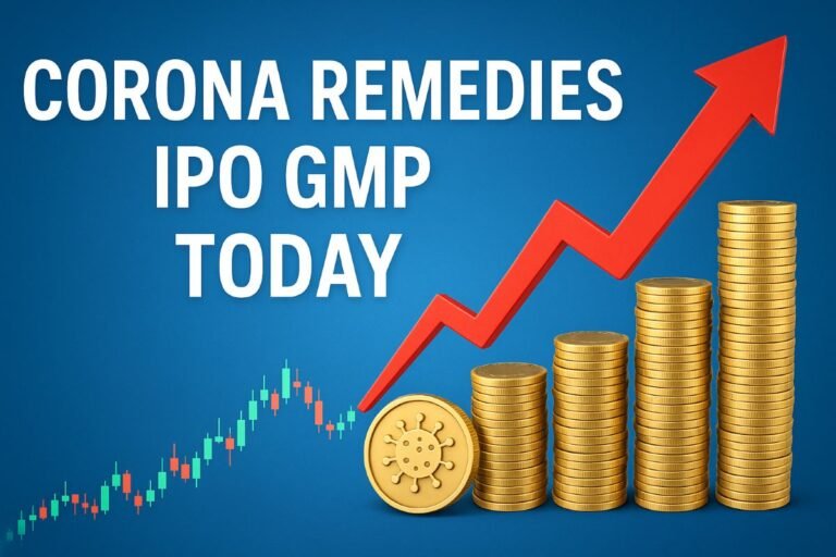 Corona remedies ipo gmp today