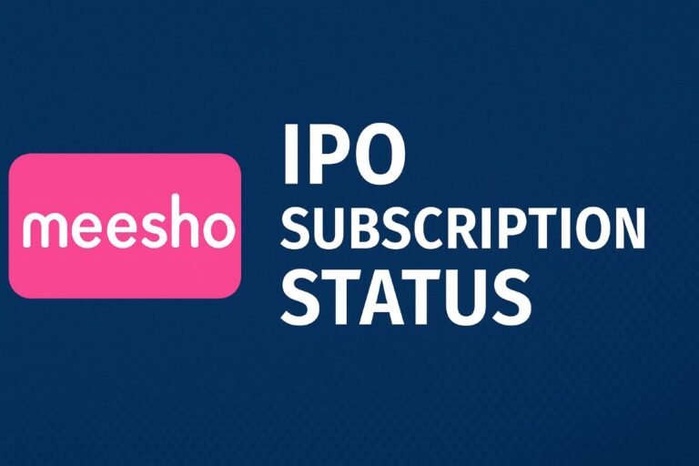 Meesho ipo subscription status