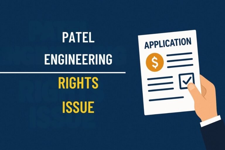 Patel engineering rights issue