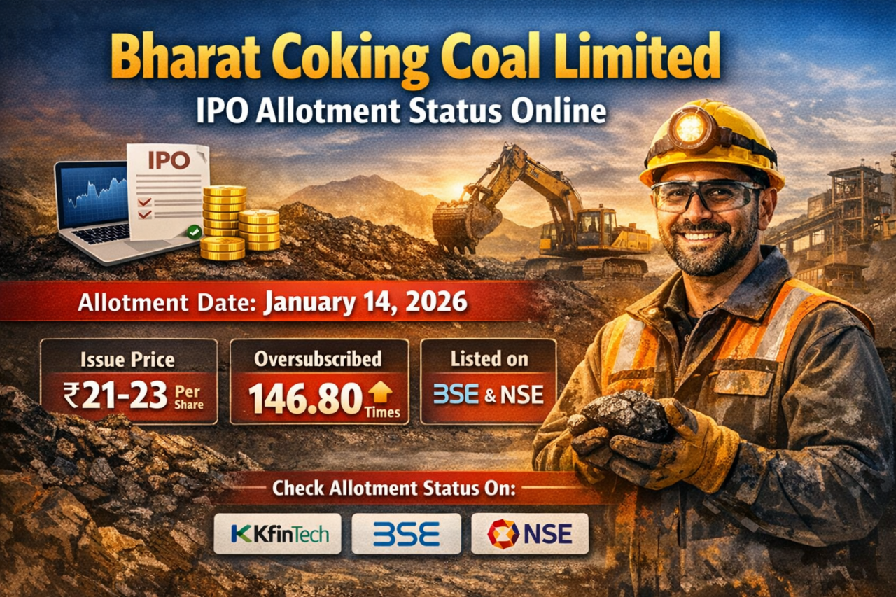 Bharat coking coal limited ipo allotment status